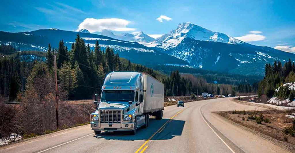 Carmack Moving Truck On the road